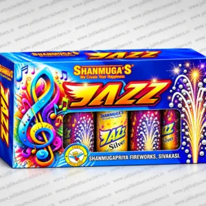 3" Jazz White Crackling 5 pcs